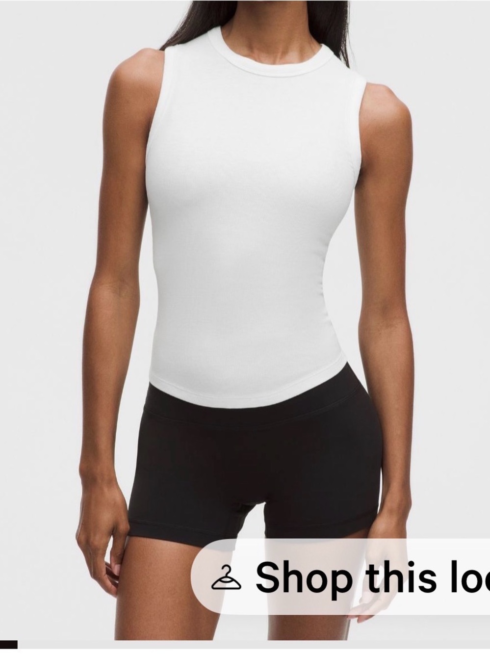 Lululemon Hold Tight Crew Neck Tank